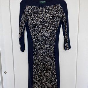 Lauren Animal Print Dress Size 2